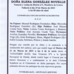 LA SEÑORA DOÑA ELENA GONZALEZ NOVELLE