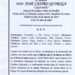 EL SEÑOR DON JOSE CASTRO QUIROGA