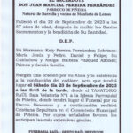 EL SACERDOTE DON JUAN MARCIAL PEREIRA FERNANDEZ