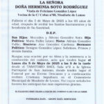 LA SEÑORA DOÑA HERMINIA SOTO RODRIGUEZ