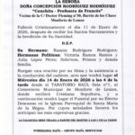 LA SEÑORA DOÑA CONCEPCION RODRIGUEZ RODRIGUEZ