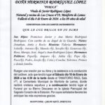 LA SEÑORA DOÑA HERMINIA RODRIGUEZ LOPEZ