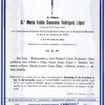 LA SEÑORA DOÑA MARIA IRAIDE GENOVEVA RODRIGUEZ LOPEZ